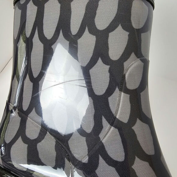 Marimekko 7.5 Rain Boots Abstract Rubber Ankle Chelsea Heel EU 38 - Picture 8 of 13